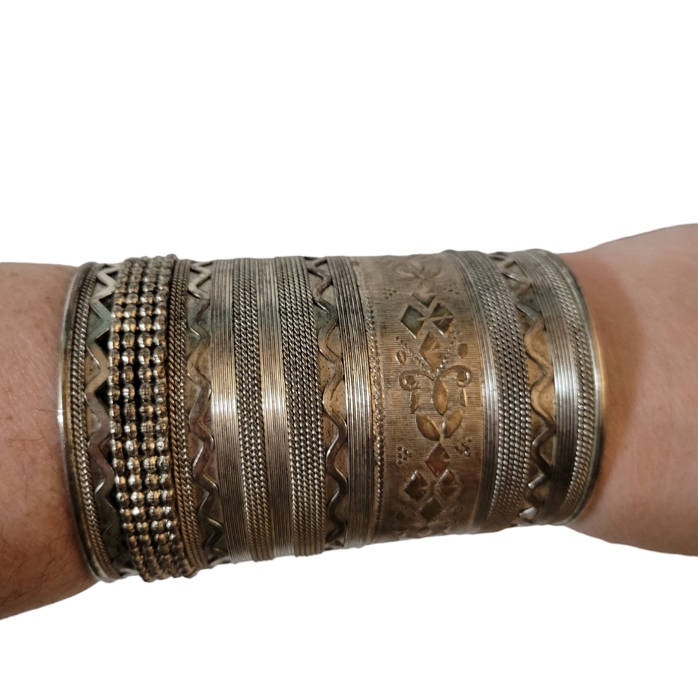 Handcrafted Cuff Bracelet Large - image 1